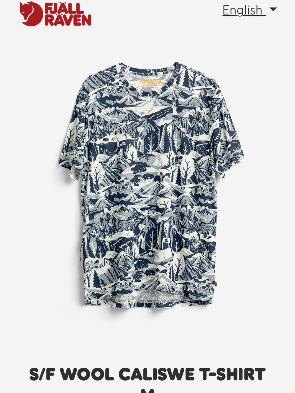 Fjallraven Speciaized S/F Wool CaliSwe T-shirt M
